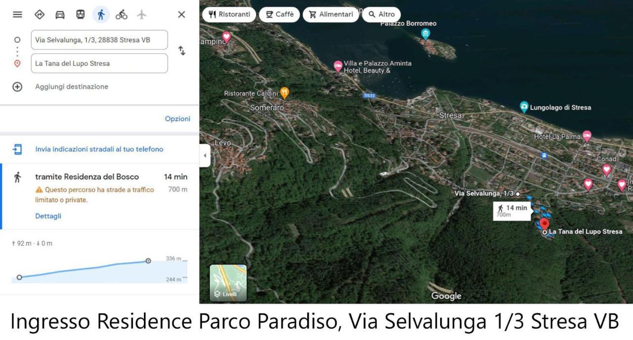 La Tana Del Lupo Stresa Διαμέρισμα Εξωτερικό φωτογραφία